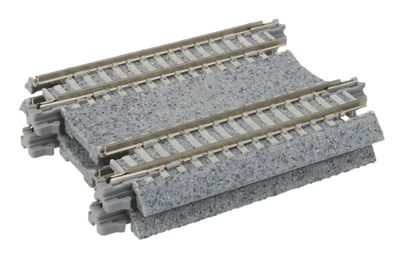 KAT20042, Kato USA - Concrete Tie Double-Track Straight - N scale