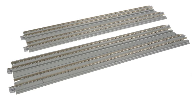 KAT20006, Kato USA - Straight Double Concrete Slab Track - Unitrack - N scale