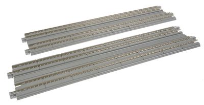 KAT20006, Kato USA - Straight Double Concrete Slab Track - Unitrack - N scale