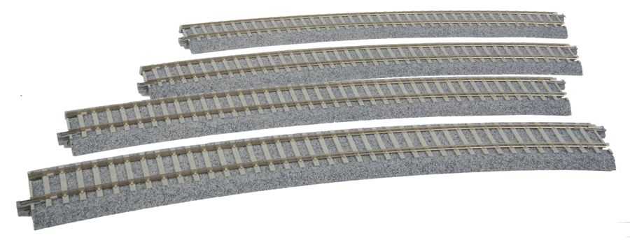 KAT2251, Kato USA - Superelevated Curve Track w/Concrete Ties - Unitrack - HO scale
