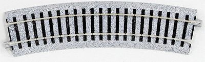 KAT2260, Kato USA - Curved Roadbed Track Section - Unitrack - HO scale