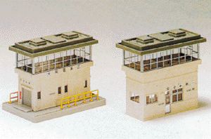 KAT23315, Kato USA - Station Office &amp; Signal Tower Set - N scale