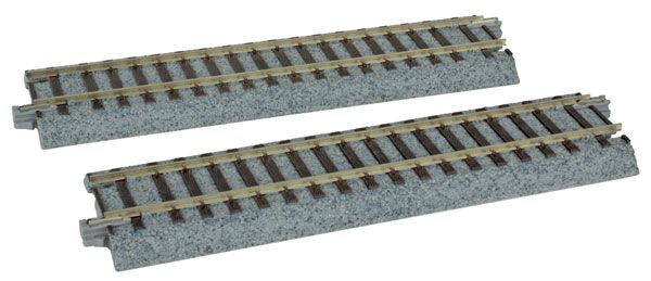 KAT2193, Kato USA - Straight Track - 2 Peices - HO scale