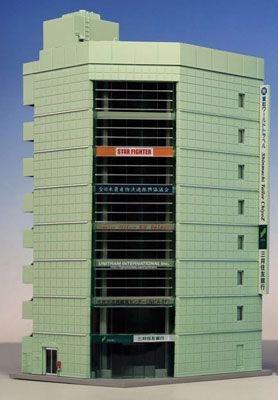 KAT23436, Kato USA - Broadcast Building - N scale