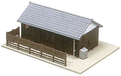 KAT23235, Kato USA - Rural Section House - Assembled - N scale