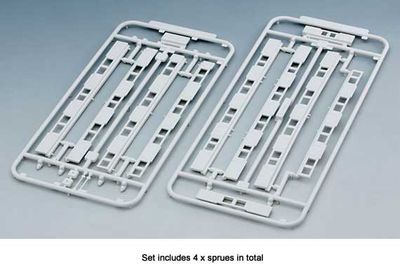 KAT23163, Kato USA - Platform Edge Barriers with Doors pkg(4) - N scale