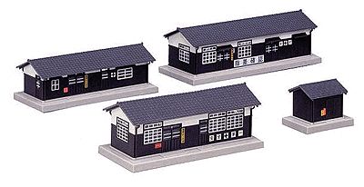 KAT23226, Kato USA - Yard Building Set Kit - N scale