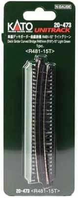 KAT20473, Kato USA - Curved Deck Girder Bridge - Unitrack - N scale
