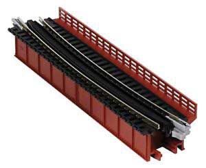 KAT20470, Kato USA - Curved-Deck Girder Bridge with Code 80 Track - Assembled - Unitrack - N scale
