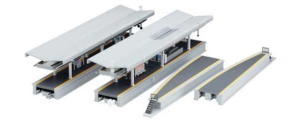 KAT23160, Kato USA - Island Suburban Platform DX Set - N scale