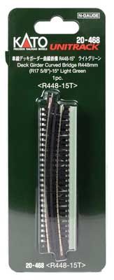 KAT20468, Kato USA - Curved Deck Girder Bridge - Unitrack - N scale