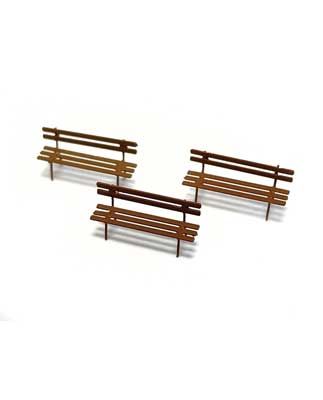 KAT85211066, Kato USA - Park Benches - N scale