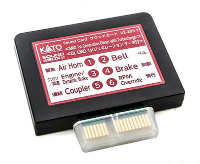 KAT222031, Kato USA - Soundbox Sound Card - A scale
