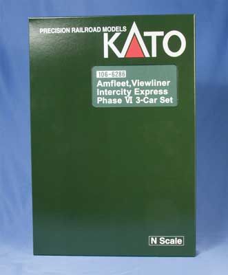 KAT10662861, Kato USA - Intercity Express 3-Car Set - Lighted - Ready to Run - N scale
