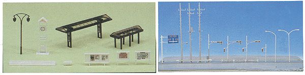 KAT23416, Kato USA - Dio-Town Series Road Plates - N scale