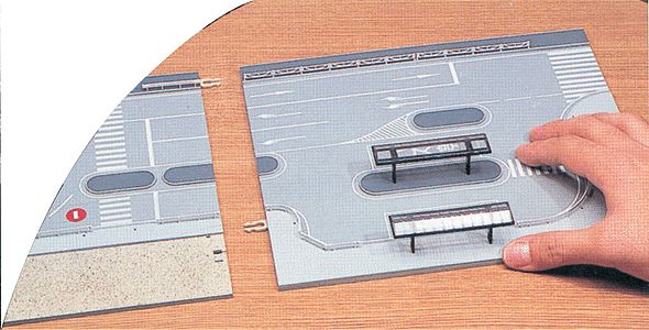 KAT23411, Kato USA - Dio-Town Series Road Plates - N scale