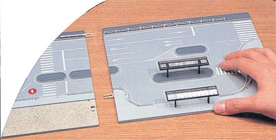 KAT23411, Kato USA - Dio-Town Series Road Plates - N scale