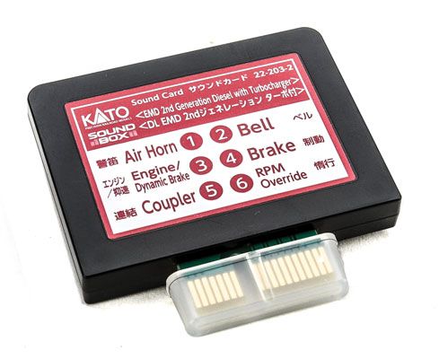 KAT222032, Kato USA - Soundbox Sound Card - A scale