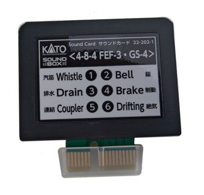 KAT222021, Kato USA - Soundbox Sound Card - A scale