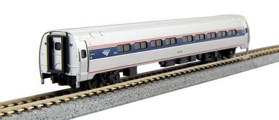 KAT1068002, Kato USA - Amfleet I Coach 2-Pack - Ready to Run - N scale