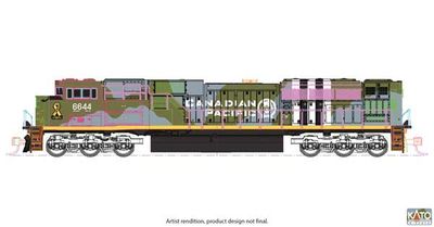 KAT1768540DCC, Kato USA - EMD SD70ACU - DCC - N scale