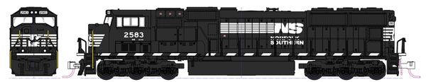 KAT1767605DCC, Kato USA - EMD SD70M with Standard Flat Radiators - DCC - N scale