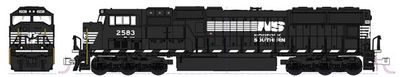 KAT1767605DCC, Kato USA - EMD SD70M with Standard Flat Radiators - DCC - N scale