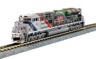 KAT1761943DCC, Kato USA - EMD SD70ACe with Nose Headlight - DCC - N scale