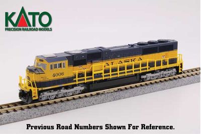 KAT1766410DCC, Kato USA - EMD SD70MAC w/Nose Headlight - DCC - N scale