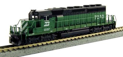 KAT1764822DCC, Kato USA - EMD SD40-2 Early Production - DCC - N scale