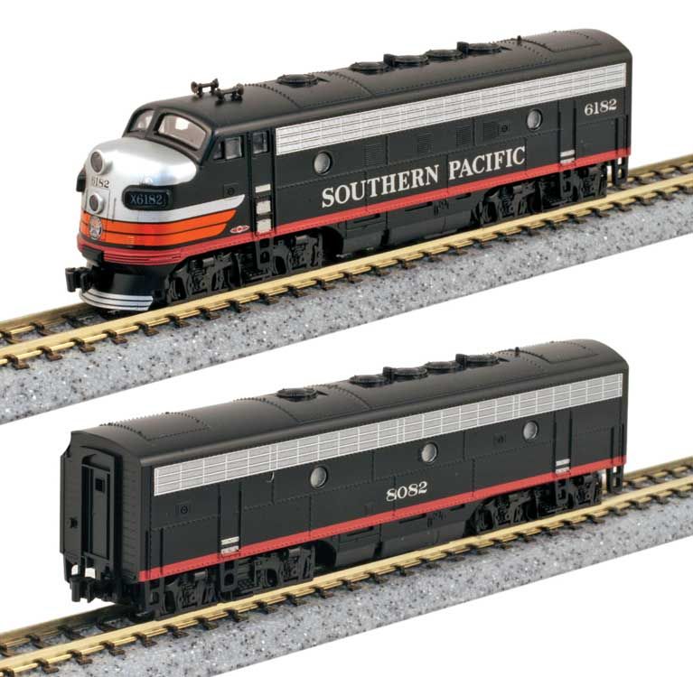 KAT1060427LS, Kato USA - EMD F7 A-B Set - LokSound and DCC - N scale