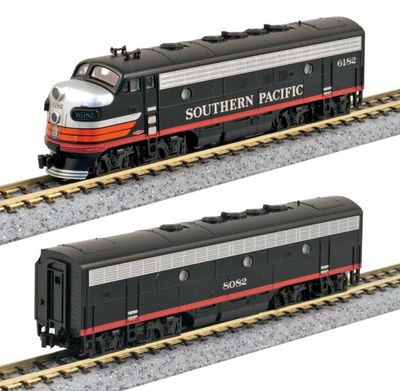KAT1060427LS, Kato USA - EMD F7 A-B Set - LokSound and DCC - N scale
