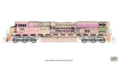 KAT1768542S, Kato USA - EMD SD70ACU - Sound and DCC - N scale