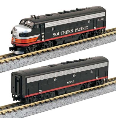 KAT1060427DCC, Kato USA - EMD F7 A-B Set - DCC - N scale