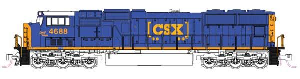 KAT1767617S, Kato USA - EMD SD70M with Flat Radiators - Sound and DCC - N scale