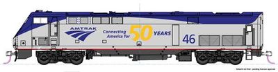 KAT376112LS, Kato USA - GE P42 Genesis - LokSound and DCC - HO scale