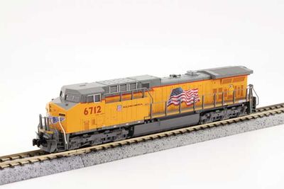 KAT1767039S, Kato USA - GE AC4400CW Low Numberboards - Sound and DCC - N scale