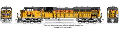 KAT1765625S, Kato USA - EMD SD90/43MAC - Sound and DCC - N scale