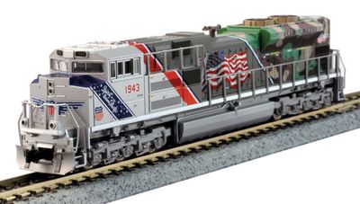 KAT1761943, Kato USA - EMD SD70ACe with Nose Headlight - Standard DC - N scale