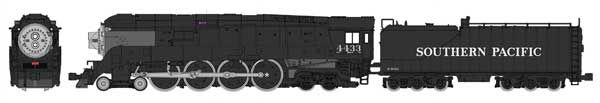 KAT1260309, Kato USA - SP Class GS-4 4-8-4 - Standard DC - N scale