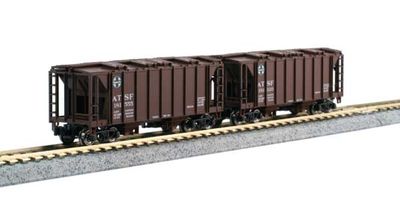 KAT1064700, Kato USA - ACF 2-Bay Covered Hopper pkg(8) - Ready-to-Run - 2 Each of 4 Roadnames - N scale