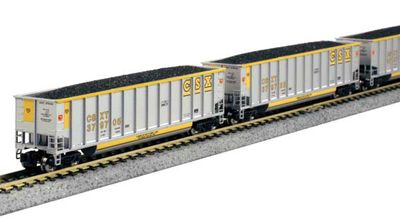 KAT1064632, Kato USA - BethGon Coalporter 8-Pack - Ready to Run - N scale