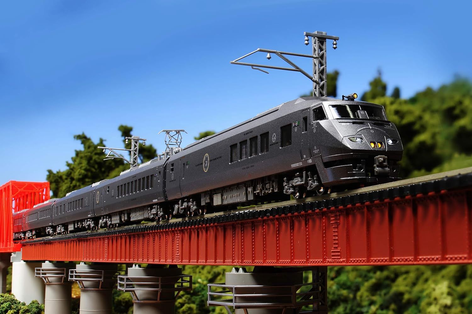 381-101540, Kato USA - Series 787 7-Car Train-Only Set - Standard DC - N scale