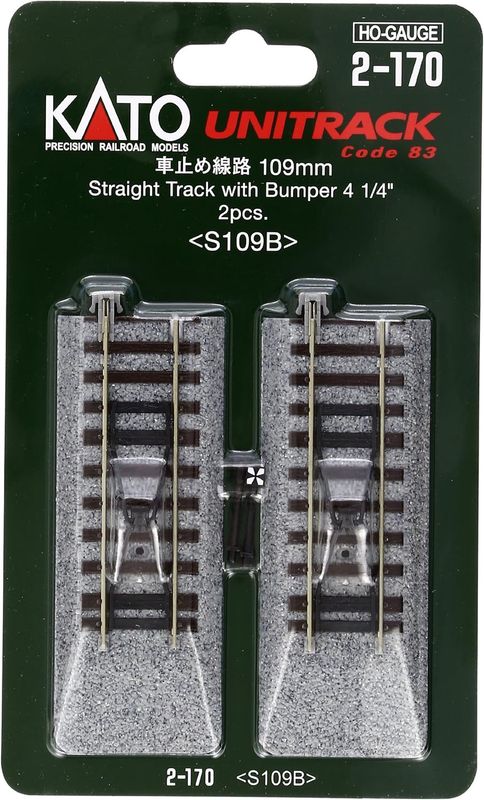 KAT2170, Kato USA - Straight Track - Unitrack - HO scale