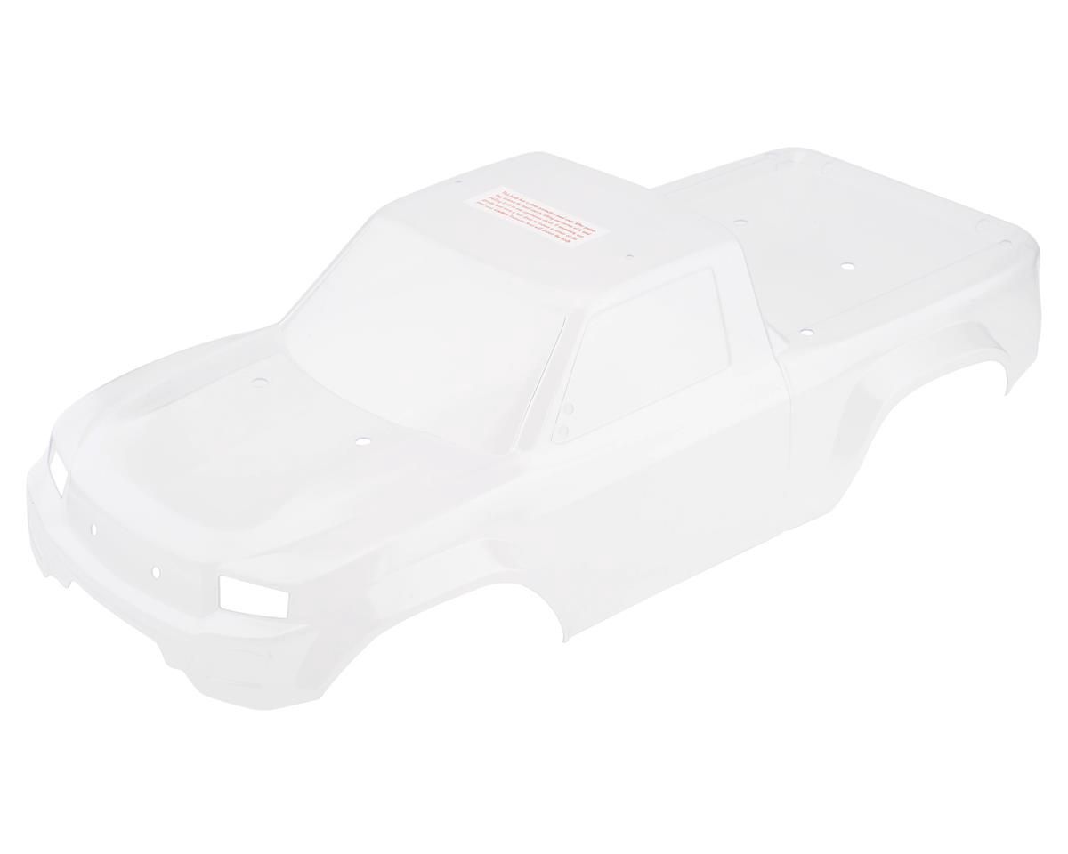 TRA8111R, Traxxas Body, TRX-4 Sport (clear, trimmed, die-cut for LED light kit, requires painting)/ window masks/ decal sheet