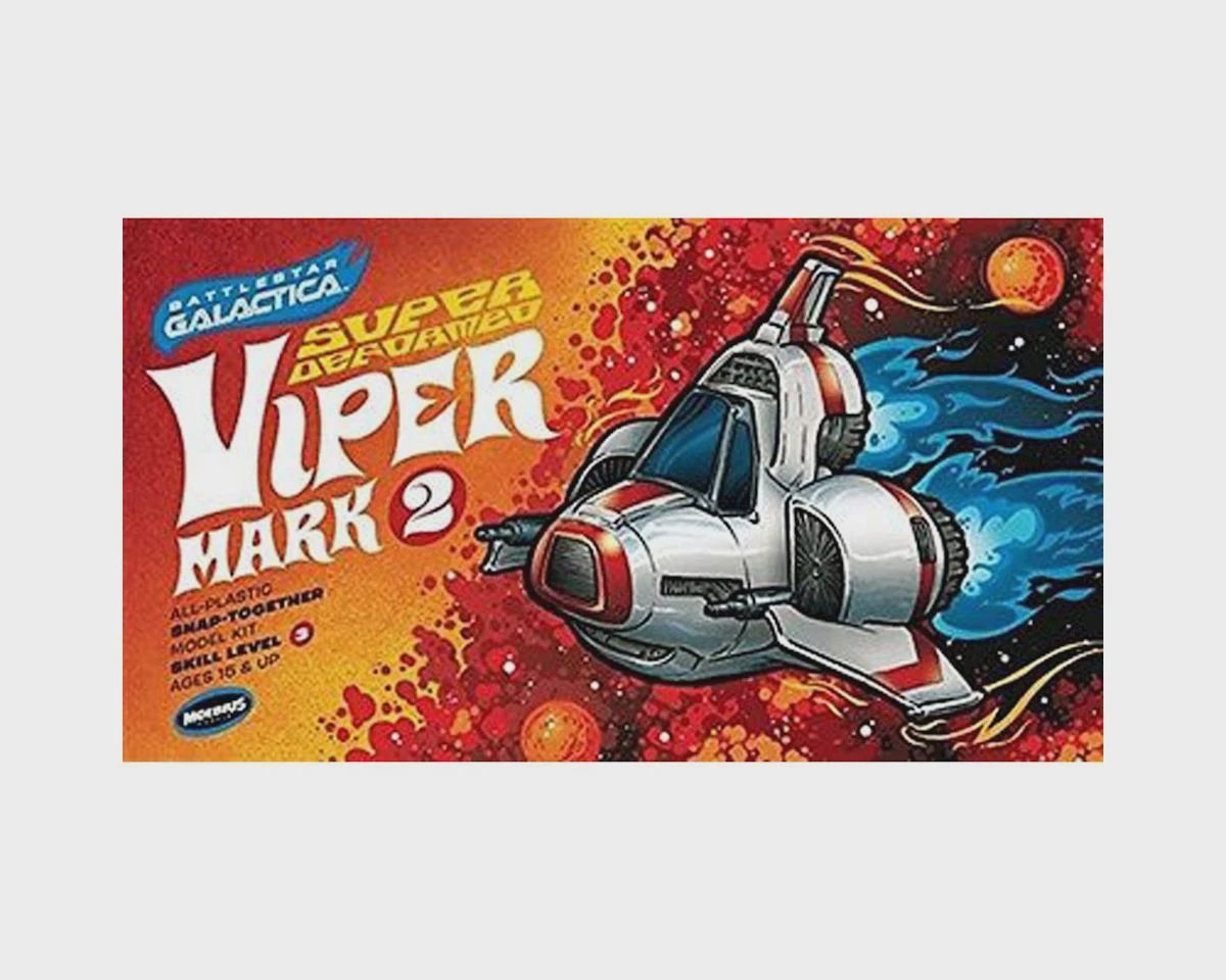 MOE944, Battlestar Galactica SD: Colonial Viper Mk II Fighter Snap Kit (6&quot;x6&quot;)