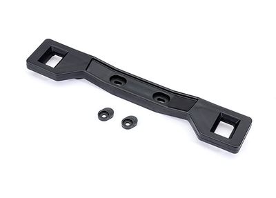 Traxxas Body mount, rear/ inserts (2) (for clipless body mounting)
