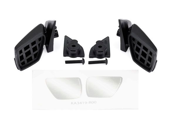 Traxxas Side mirrors (left &amp; right)/ mirror mounts (left &amp; right)/ 3x14mm BCS (2)ÔøΩ(attaches to #10111 body)