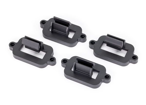 Traxxas Latch, body mount (4) (for clipless body mounting) (attaches to #10211 body)