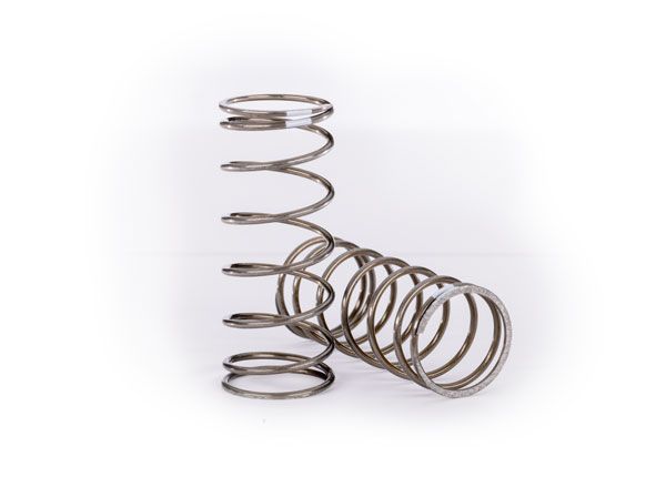 Traxxas Springs, shock (natural finish) (GT-MaxxÔøΩ) (1.150 rate, white stripe) (2)
